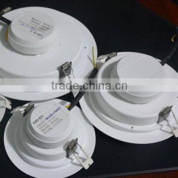 7W/10W/15W/20W dimmable led downlight no dimmer by ordinary switch