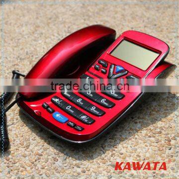 Hot sale 2 line caller id telephone with baby call function