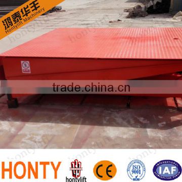 10t Hot Sale DCQ OEM support loading dock ramp leveler