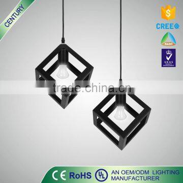 CE ROHS UL certificate led bird cage Modern Metal pendant lamp