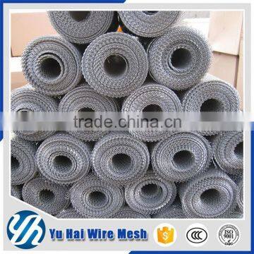 Flexible diamond pattern galvanized expanded metal mesh sheet netting