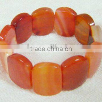 Wholesale high quality red agate beads bracelet jewelry