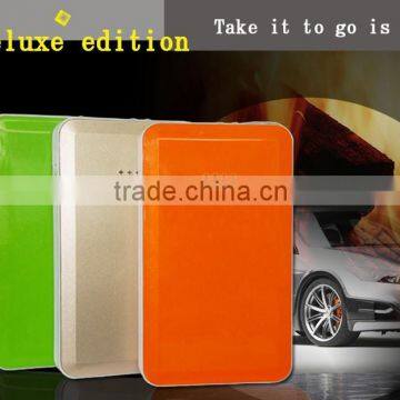 Thin Car Emergency Power bank, battery charger 8000mAh slim Mini Jump Starter 12v car jump starter Power Bank for Car Jump Start