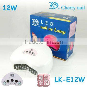 UV Lamp for Nail Dry LK-E12W Led Nail Lamp 12w