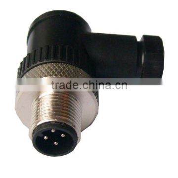 M12 4 Poles Connector, M12 4 Pins Male Connector, M12 Connector, M12 Male Connector (IBEST )