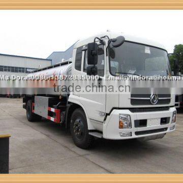 New desin 2015 fuel truck with dispenser 12000L fuel dispensing trucks