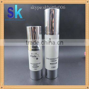 mass stock 15ml/30ml airless bottle cosmetic airless pump bottle