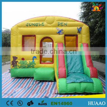 promotion price inflatable combo water slide