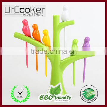 Creative, decorative plastic fruit fork Household daily necessities arts and crafts