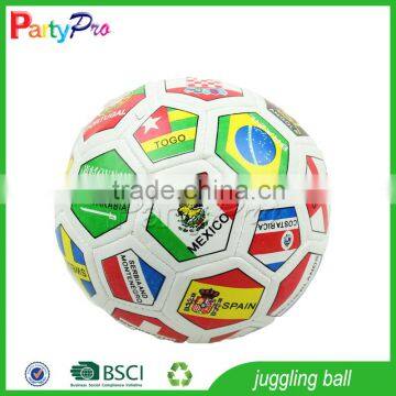 Partypro Factory High Quality Promotional Soccer Shape PP Cotton Stuffed Juggling Stress Ball photo-4