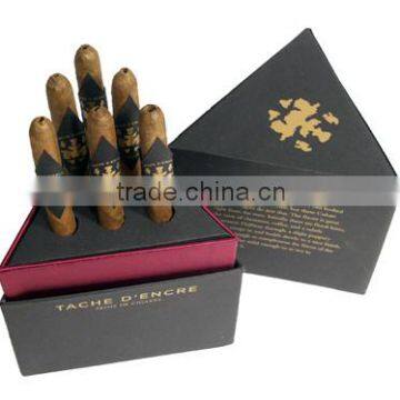 Personalized paper type cigar box cardboard box for cigar packaging