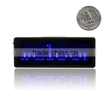 Battery Powered Scrolling LED Name Badge Tag - LED Name Board Card Mini Display