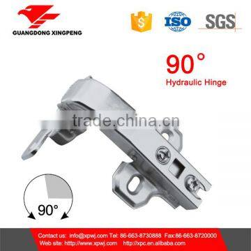 Special angle quick mounting 90 degree soft closing hinge