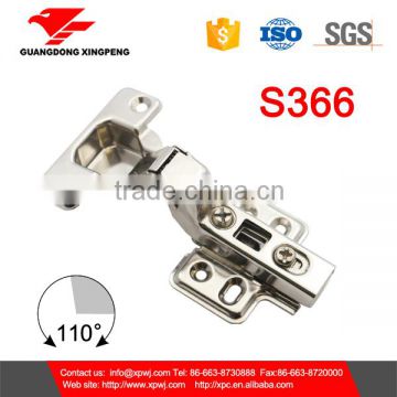 stainless steel clip on spring door hinge two way for cabinet and door