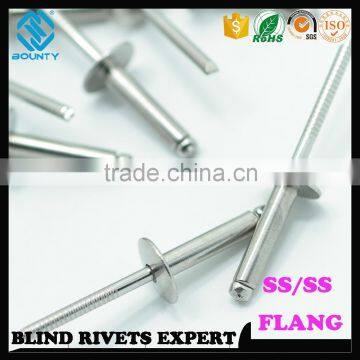HOT SELLING LARGE FLANGE SS/SS BLIND RIVETS WITH COMPETETIVE PRICE photo-2