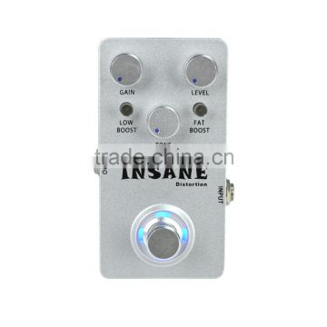 Guitar effect pedal Insane Distortion Guitar Mul-ti Guitar Pedal Effects for Guitar and Bass wholesale OEM Guitar pedal