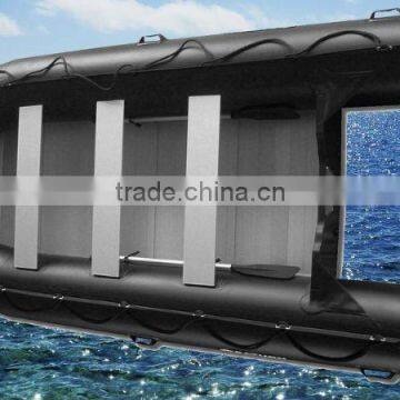 CE Approved Alu Floor Inflatable Boat 4.3m