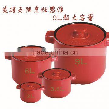 Chaozhou MUYAN stoneware cookware soup pot heat-resistant with flat lid
