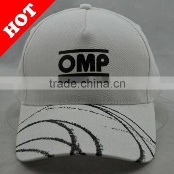 100% cotton print promotion cap