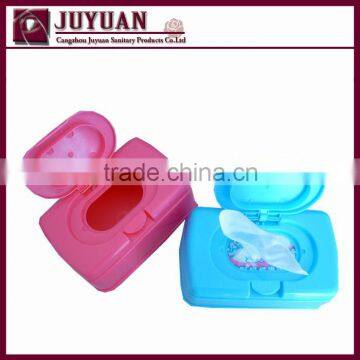 Plastic wet wipes cap