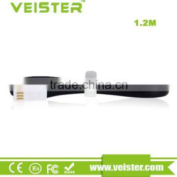 Veister 1.2M Magnet 5Pin Micro USB Data Charger Cable For Tablet Cellphone
