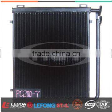 Aluminum hydraulic oil cooler PC200-7