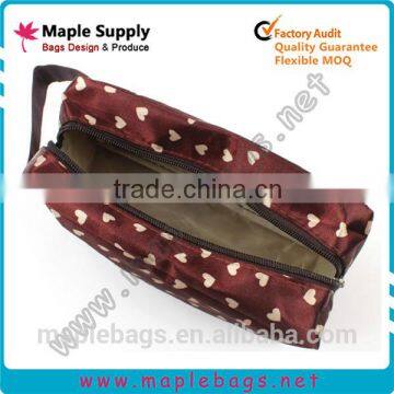 Brown Color Small Toiltery Bag