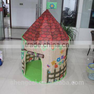 kids garden house play castle princess tent