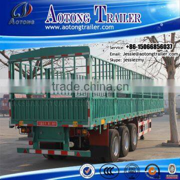 1.8m height 3axles fence semi trailer