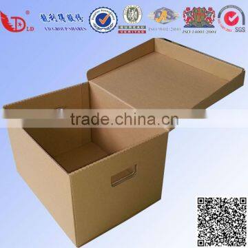 high quality corrugated paper office file storage banker box with printing
