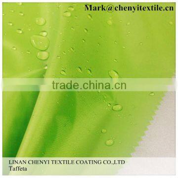 Nice Price Waterproof Pa Coated 100% Polyester Taffeta