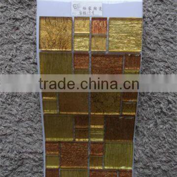 JIAFU 19# Mix color Crystal glass mosaic tile 300x300MM