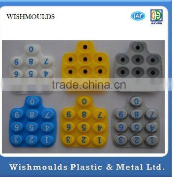 Manufacture High Quality Factory Price Sillicone Remote Control Keypad OEM Molded Product in China photo-2