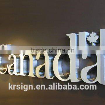 Stainless Steel Shop Backlit Sign on Sale of Good Quality photo-2