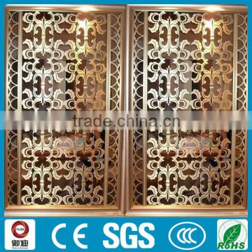 Modern design metal dubai room divider screen