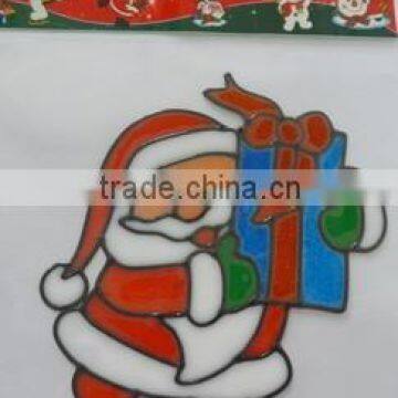 best selling products , Xmas craft , santa window sticker