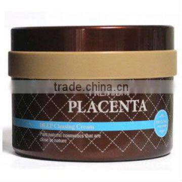 3w clinic premium placenta deep cleansing cream 300ml