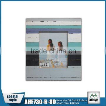 Wooden Frame Pastel Strips 8x10"