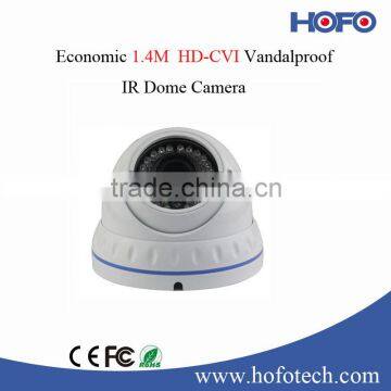 Vari focal lens indoor 1.4Megapixel CVI camera, HD CVI camera,Video Surveillance Dome Camera