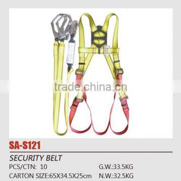safety harnes with energy bsorbers