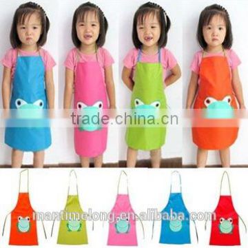 cute apron cartoon frog pattern apron