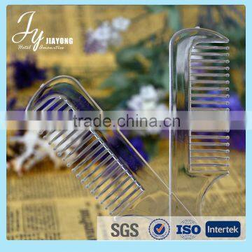 Popular plastic comb mold wholesale hotel hair comb with nice design