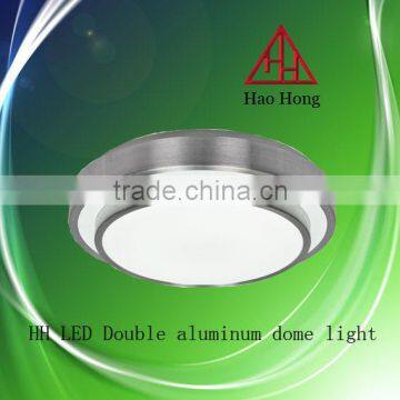 HAO HONG surface mounted Led ceiling light/led double aluminum dome light