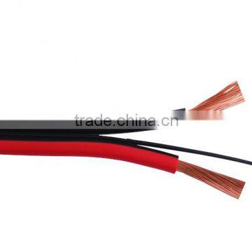 automotive black CU conductive high flexible speaker wire made in china