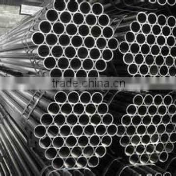 outer diameter 48.3-48.6mm black welded scaffolding pipe for cuplock and base jack and prop and frame system