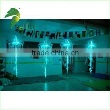 Party Decorating PVC Helium Inflatable Jellyfish Light Balloon / Inflatable Lighting From Hongyi Toys