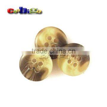 13mm(20L) Fashion Resin Grain Buttons 4 Holes Sewing Craft DIY Accessories For Bag Shoe Garment #FLN006-13B