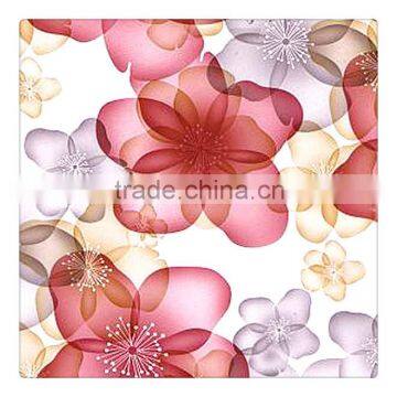 flower design transfer printing film For Semi PU leather