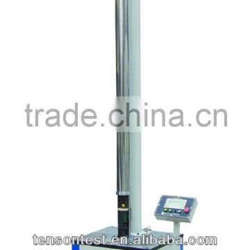 Tubular material drop hammer impact strength testing machine 300J