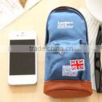 Europe style mini backpack shape pencil case china supplier